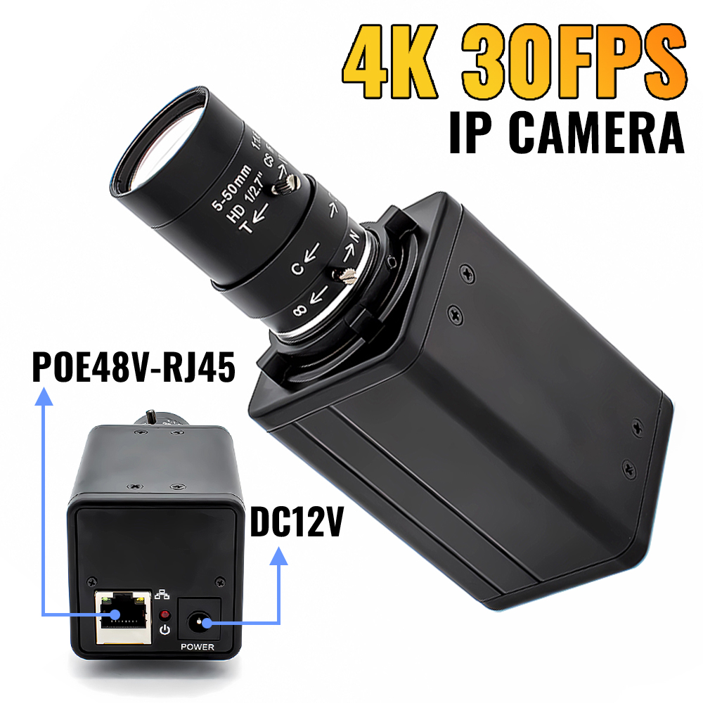 Home Security Images - POE IP Camera 8MP 30FPS Industrial