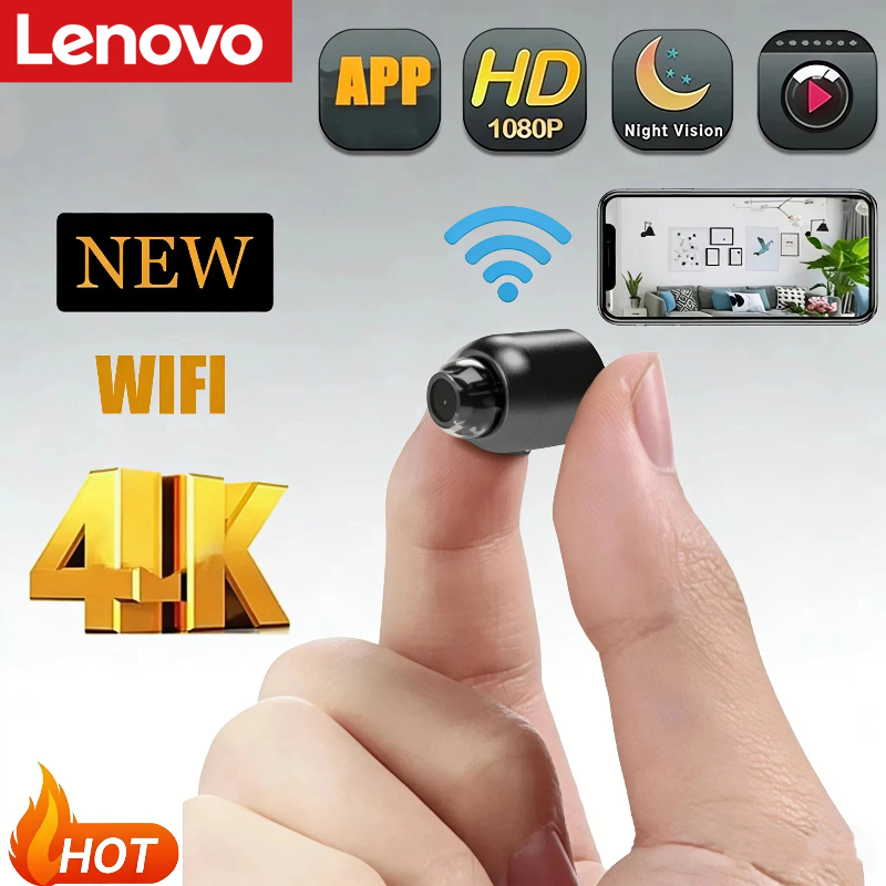 Home Security Images - Lenovo Wireless Camera 4K Surveillance Security