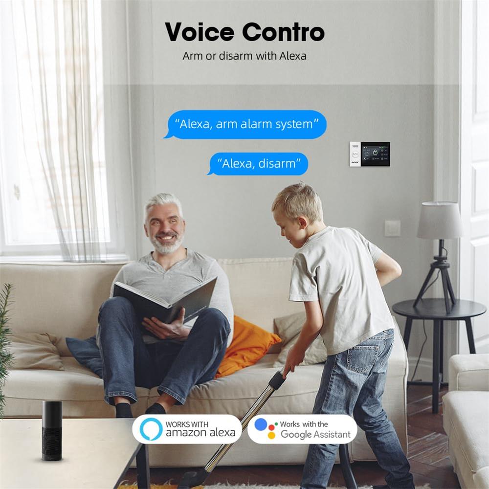 2.4G WIFI Smart GSM Alarm Syst - đánh giá và giá Home Security Ultimate