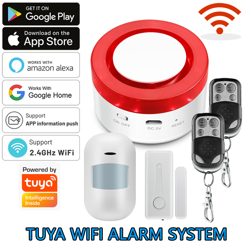 WiFi Tuya Home Alarm System 12 - đánh giá và giá Home Security Ultimate