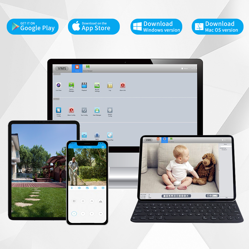 Super 8MP POE NVR Video Record - đánh giá và giá Home Security With Camera