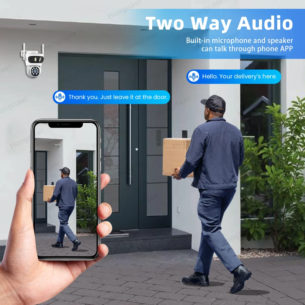 2026 Hongnaer 6MP 4CH 3 Lens 2 - đánh giá và giá Home Security With Camera