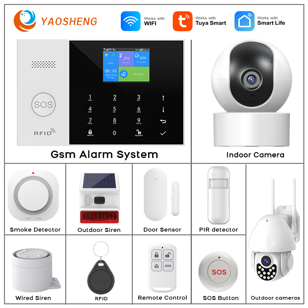 4G Alarm System Security Home  - đánh giá và giá Home Security Ultimate
