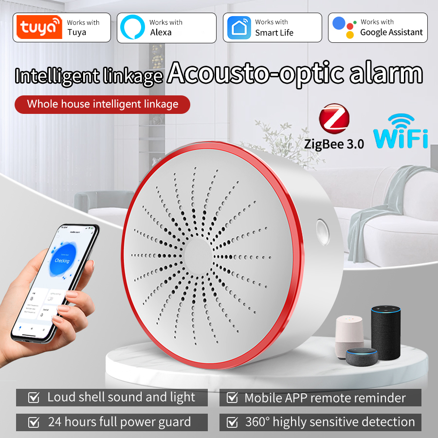 Tuya WiFi ZigBee Smart Alarm S - đánh giá và giá Home Security Ultimate