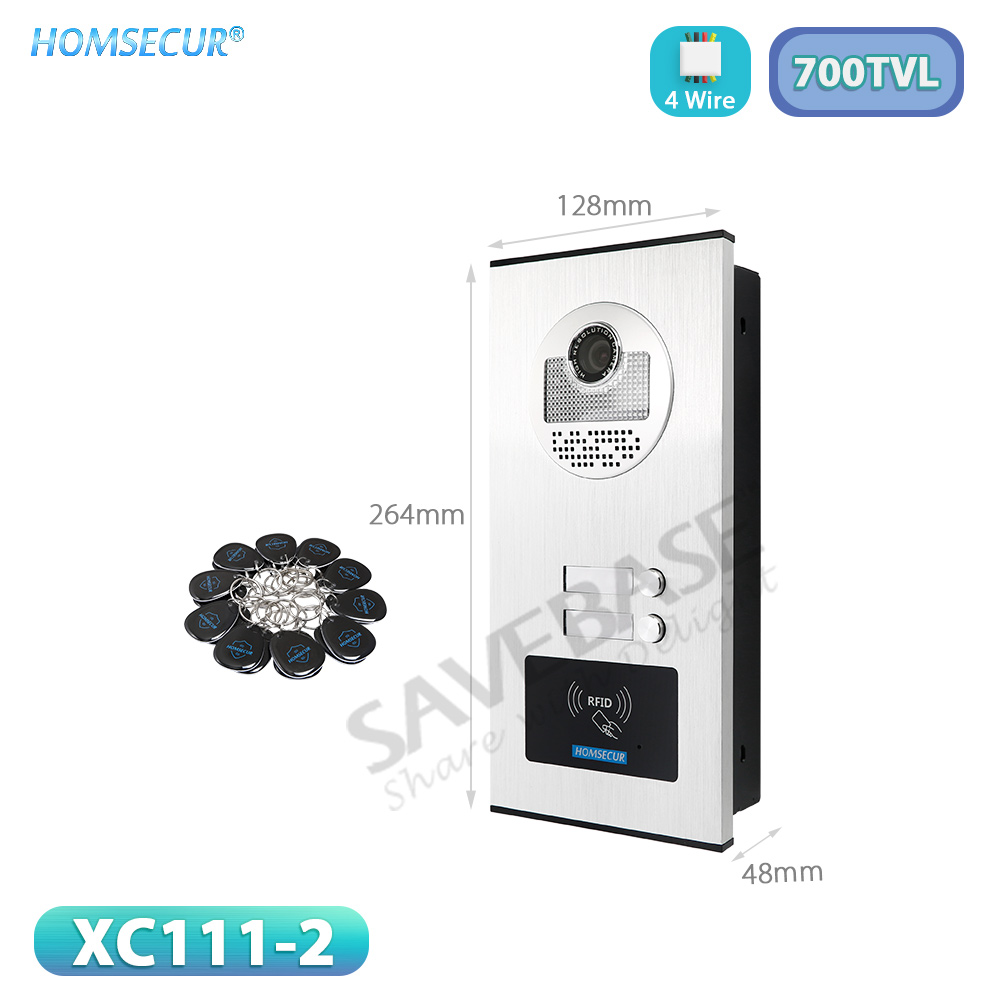 XC111-2 Flush Mount Outdoor Do - đánh giá và giá Home Security Key Fob