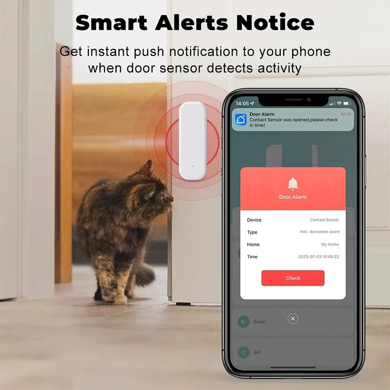 Tuya WiFi Smart Door Window Se - đánh giá và giá Home Security Ultimate