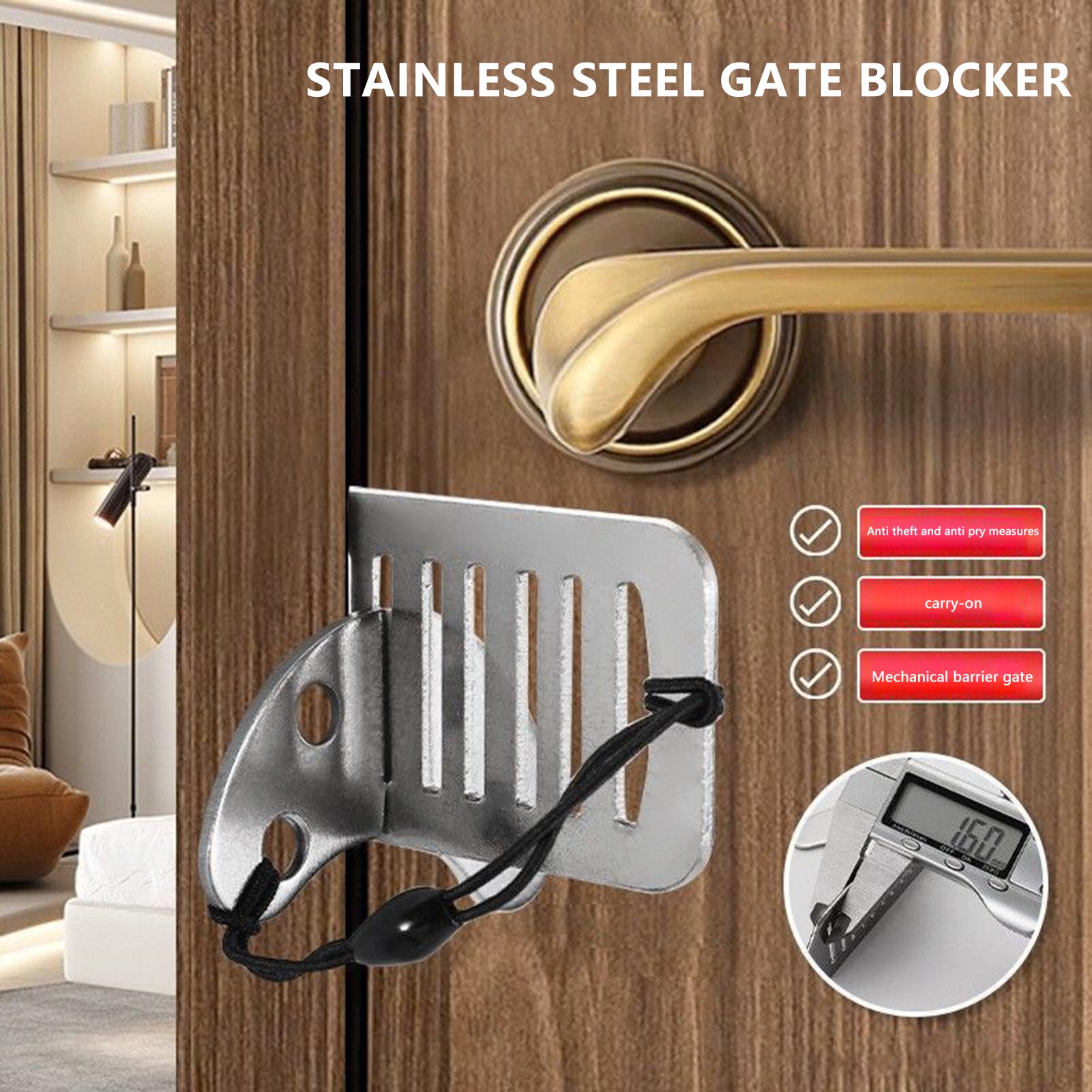 Door Lock Security For Travel  - đánh giá và giá Home Security Jammers