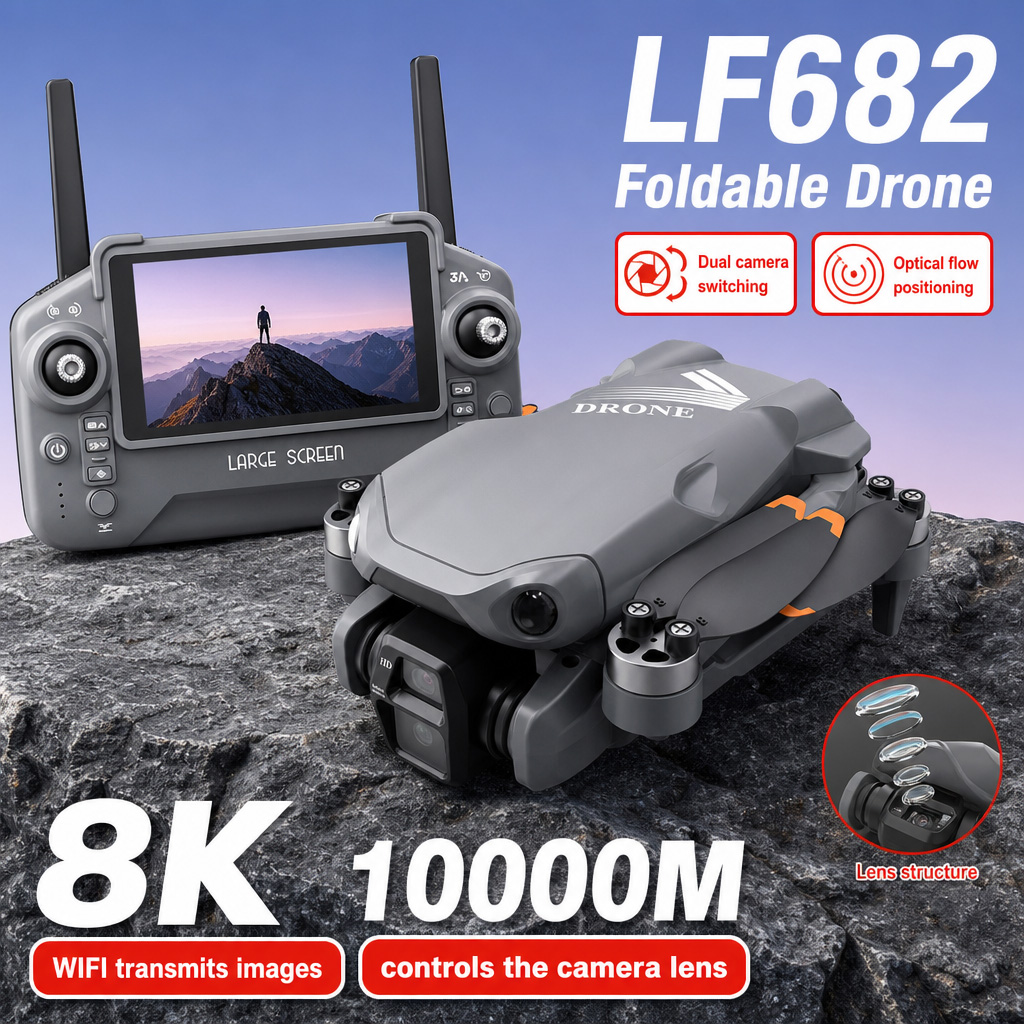 Aerial Photo LF682 Drone 8K HD - đánh giá và giá Home Security Cameras Outdoor