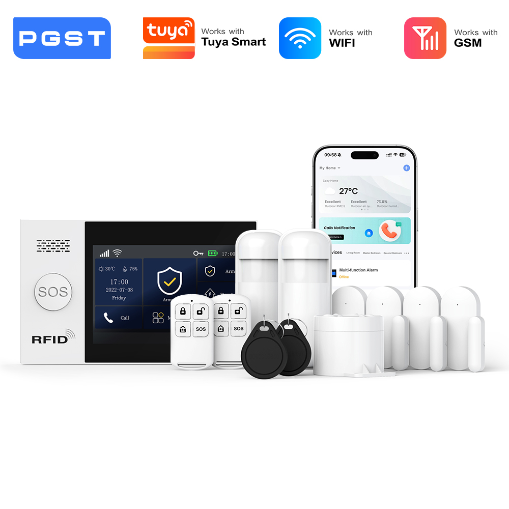 PGST PG-107 Tuya Không Dây WIF - đánh giá và giá Home Security Ultimate