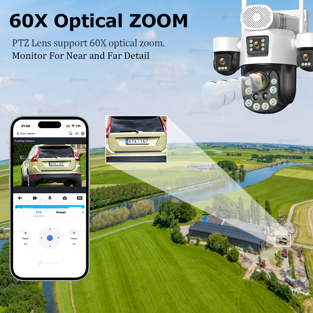 AOV Four Lens Outdoor Surveill - đánh giá và giá Home Security Ultimate