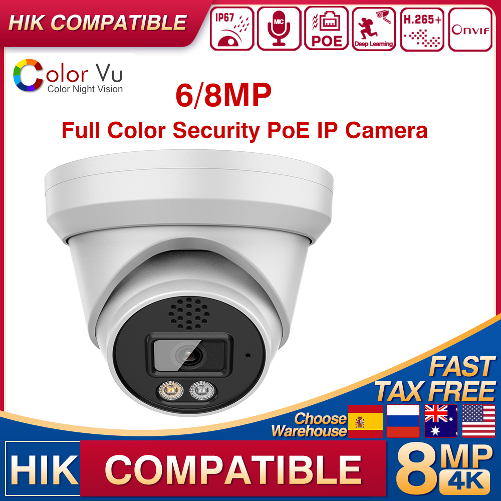 Hikvision Compatible 4K 8MP 6M - đánh giá và giá Home Security Hikvision