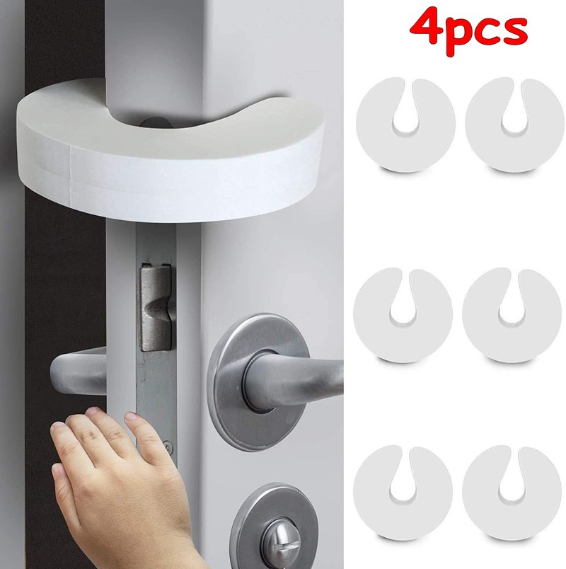 4 Kid Ngón Tay Bảo Vệ Chặn Cửa - đánh giá và giá Home Security Jammers
