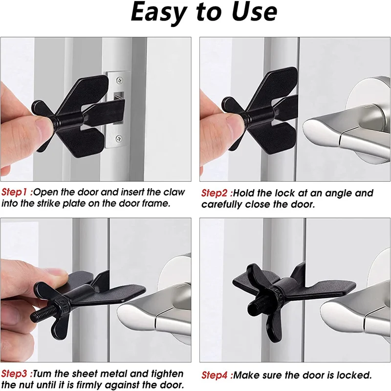 Door Lock Security for Travel  - đánh giá và giá Home Security Jammers