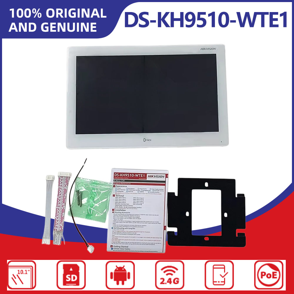 Hikvision DS-KH9510-WTE1(B) 10 - đánh giá và giá Home Security Hikvision