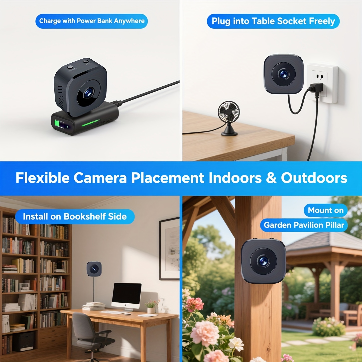 1080P HD Mini WiFi Camera Indo - đánh giá và giá Home Security With Camera