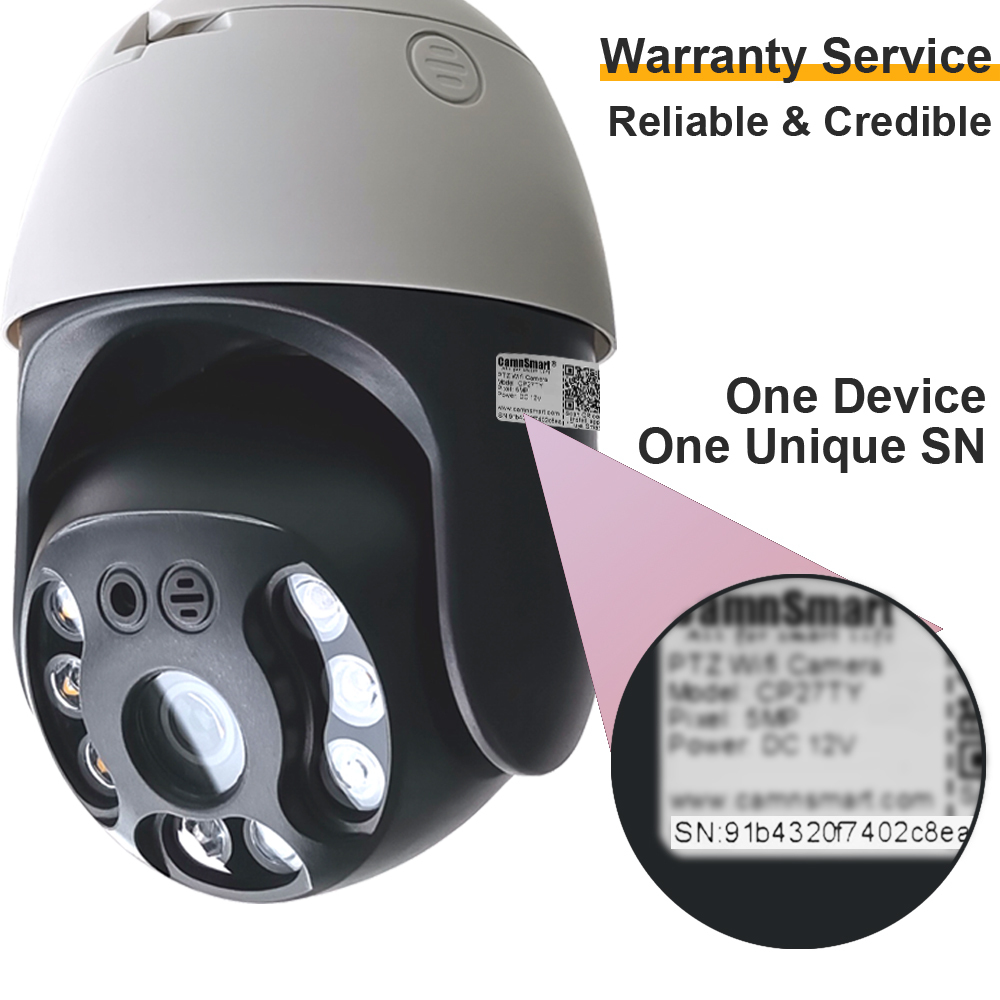 Camnsmart Tuya 5MP Alexa Wifi  - đánh giá và giá Home Security Product