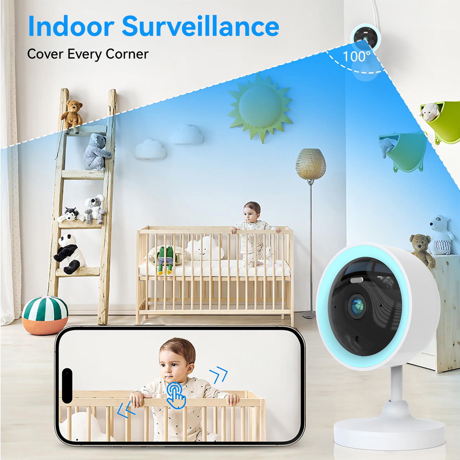 PEGATAH Tuya Smart 5MP HD Indo - đánh giá và giá Home Security Product
