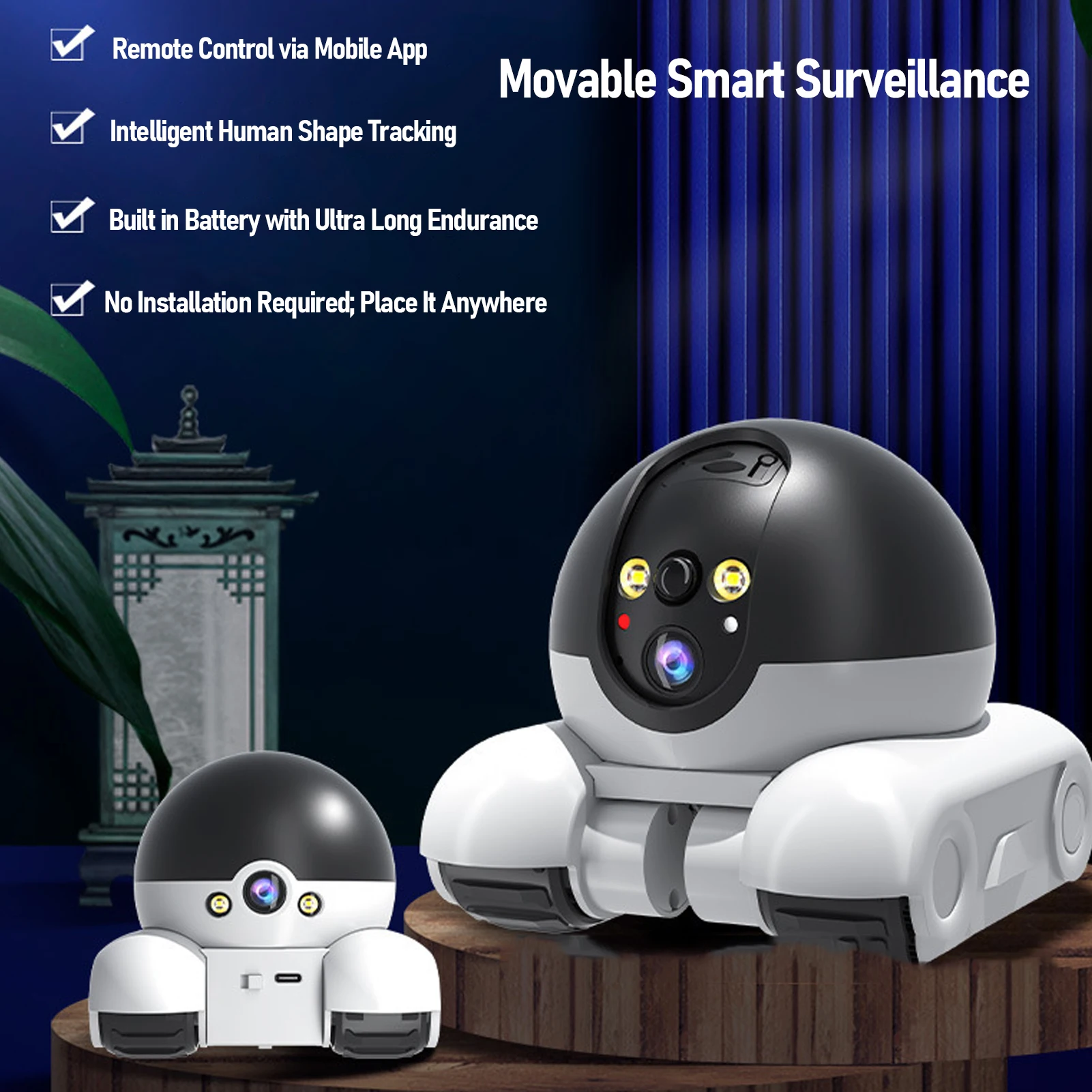 Indoor Security Camera 2MP Dou - đánh giá và giá Home Security Images