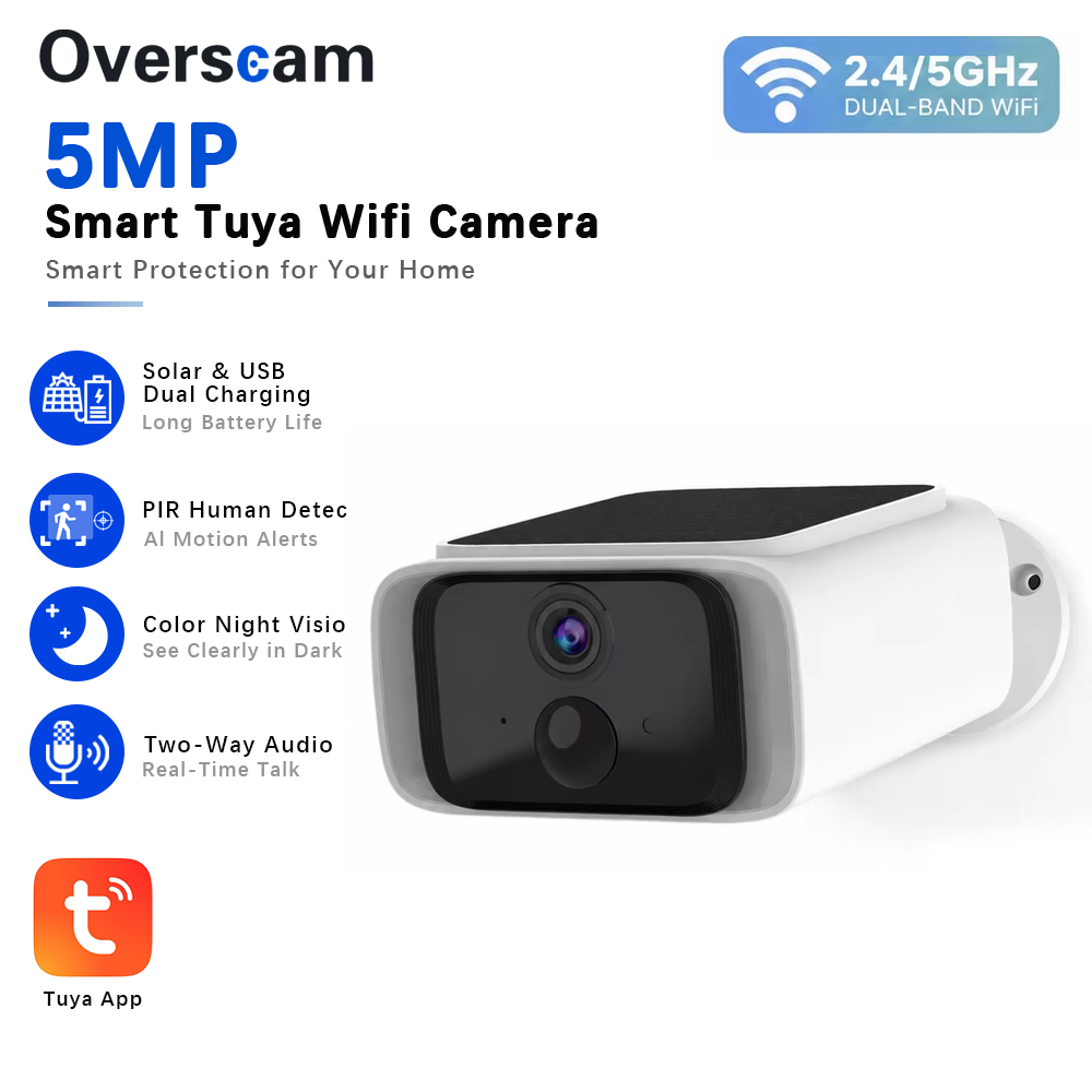 Tuya 5MP Solar Security Camera - đánh giá và giá Home Security Ultimate