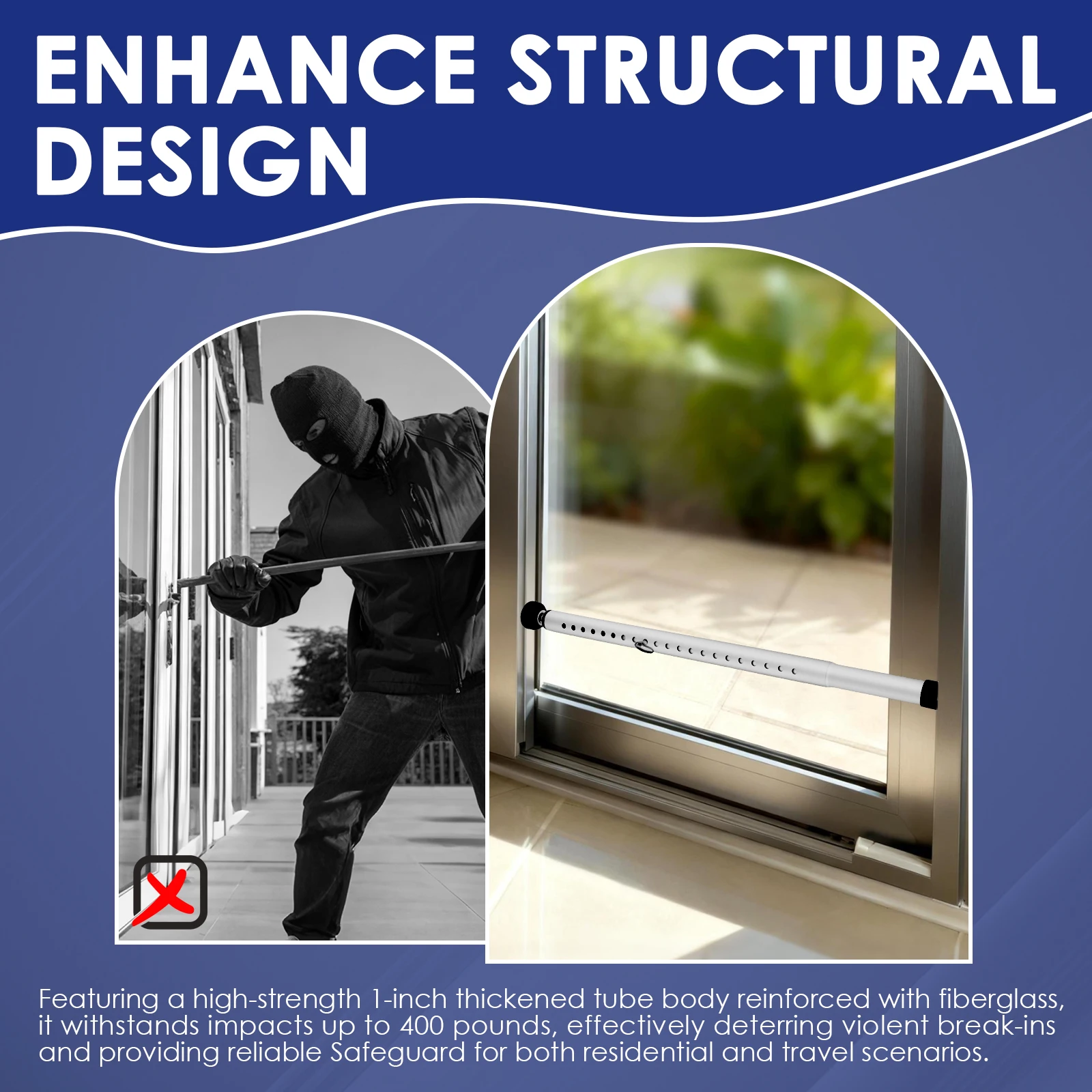 1/2Pcs Sliding Door Security B - đánh giá và giá Home Security Jammers