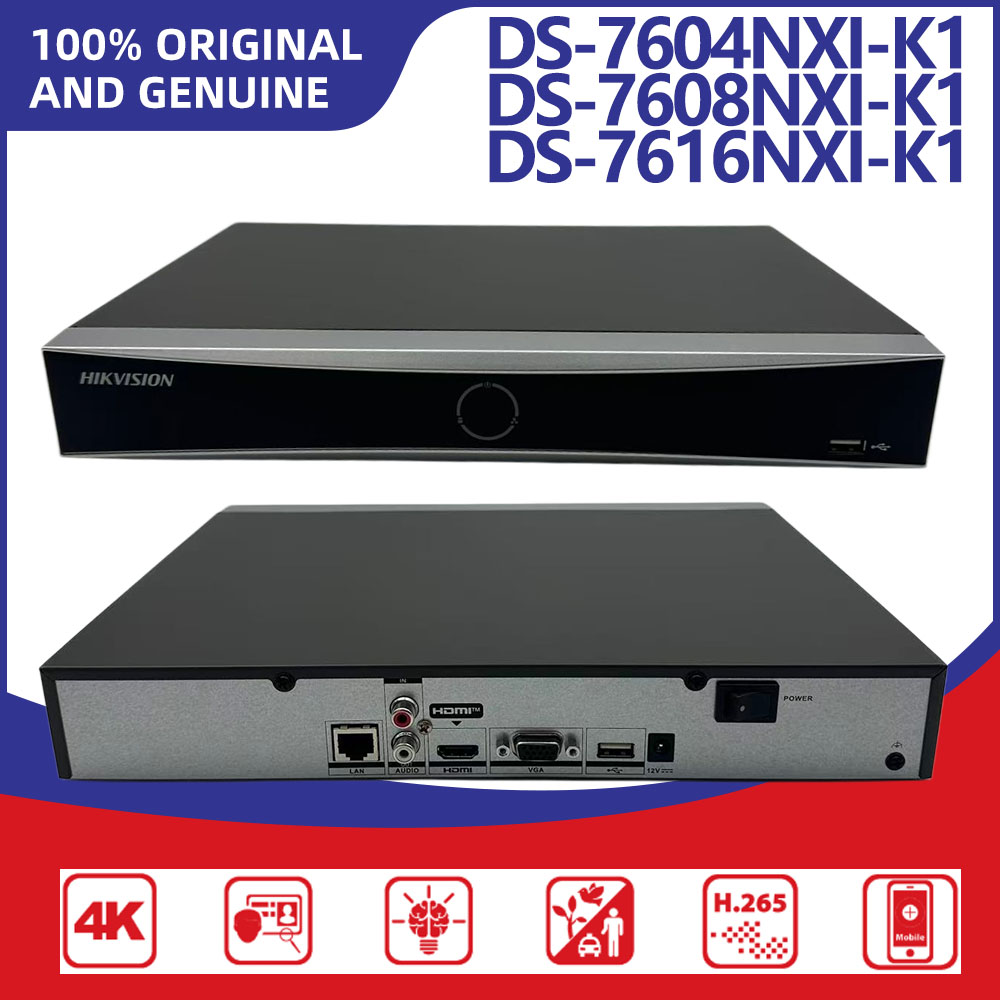 Hikvision DS-7604NXI-K1 DS-760 - đánh giá và giá Home Security Hikvision