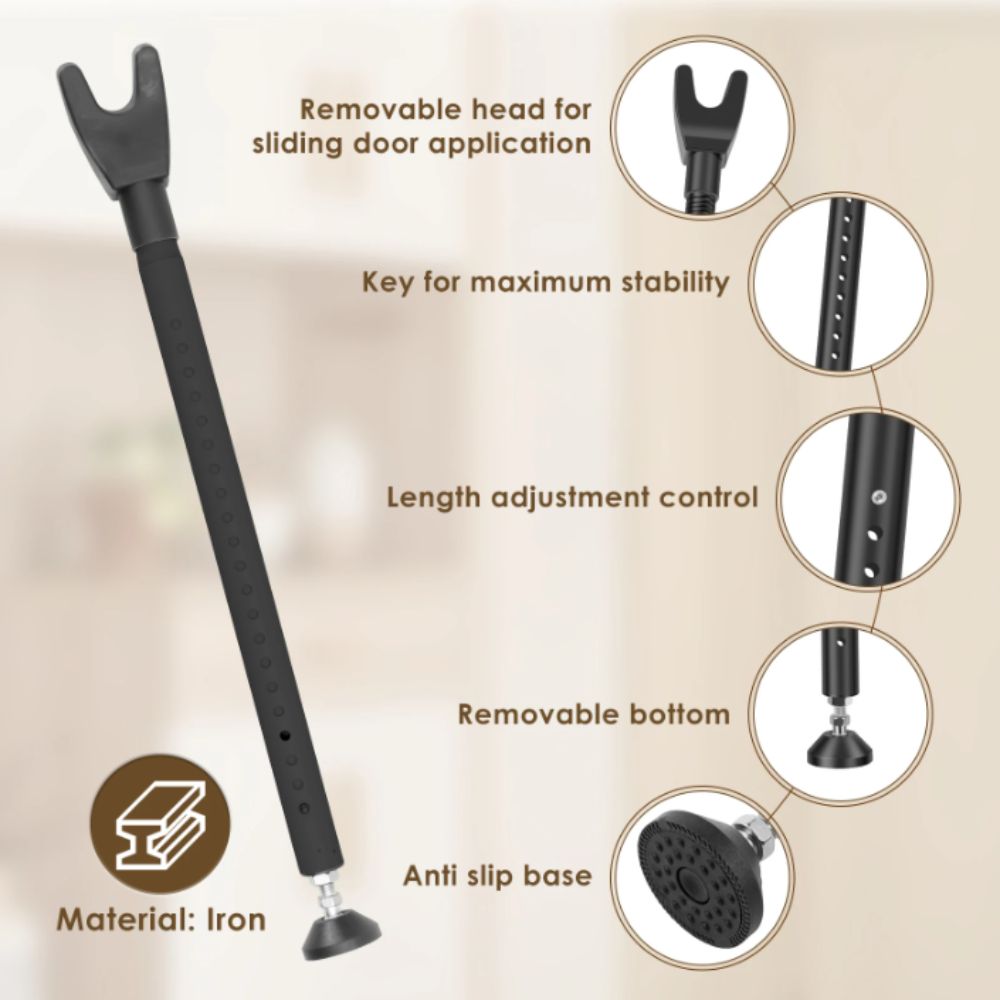 Security Bar Heavy Duty Door S - đánh giá và giá Home Security Jammers