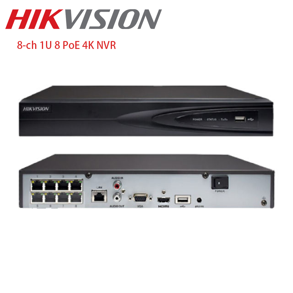 Hikvision 8ch 8MP Security Cam - đánh giá và giá Home Security Hikvision